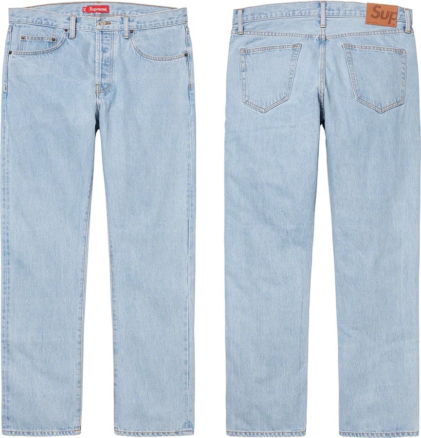 Stone Washed Slim Jean